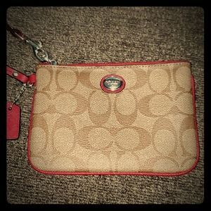 Coach wristlet